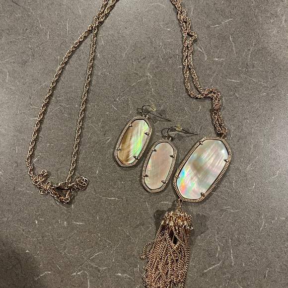 Brown Mother of Pearl KS Rayne & Elle Set - Picture 3 of 3